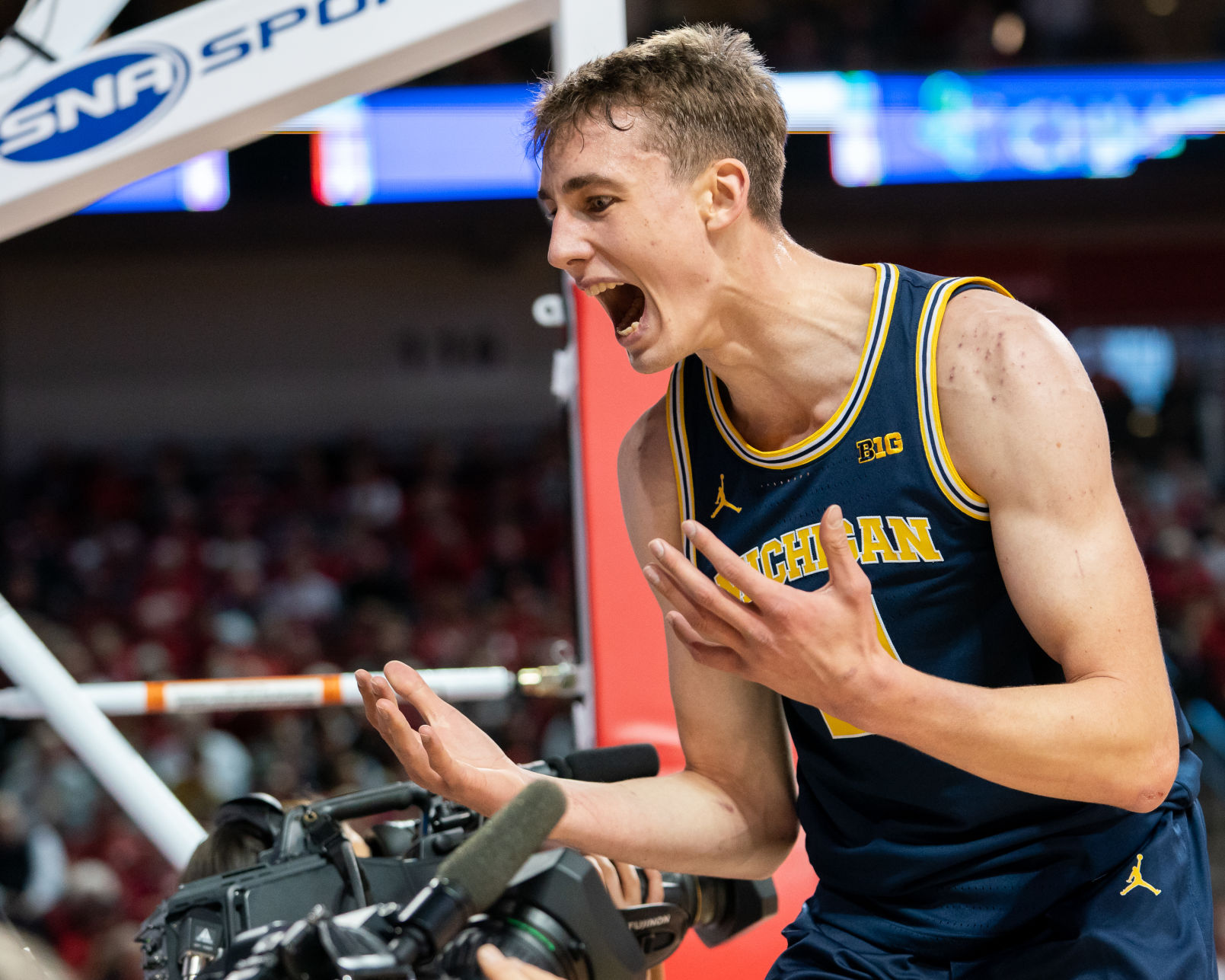 Nebraska Basketball vs. Michigan Photo No. 12